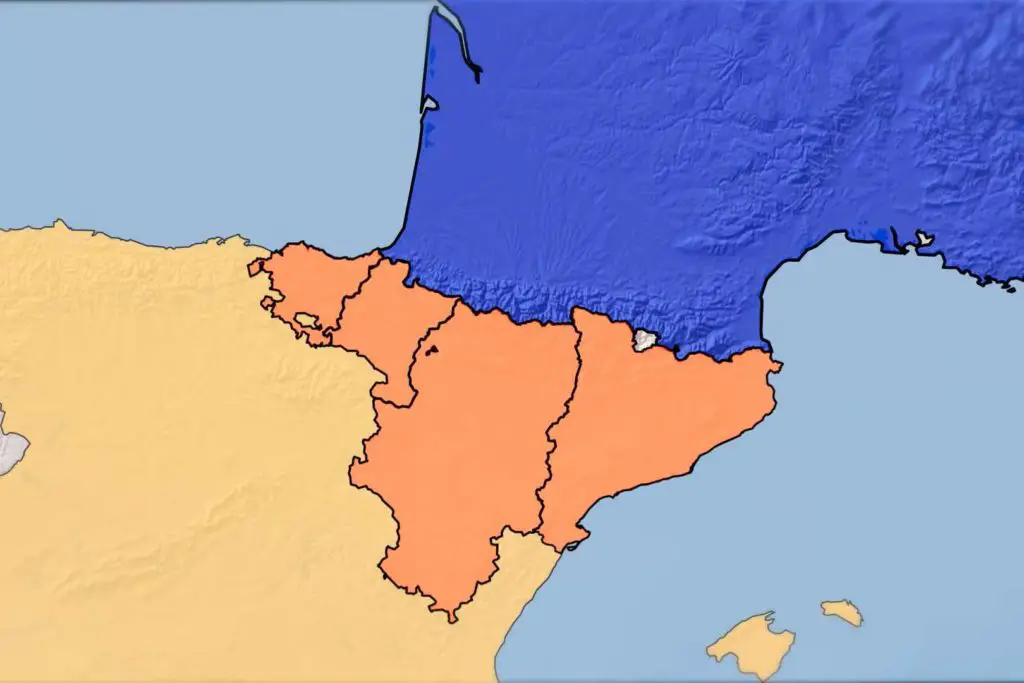 Spain and France Borders