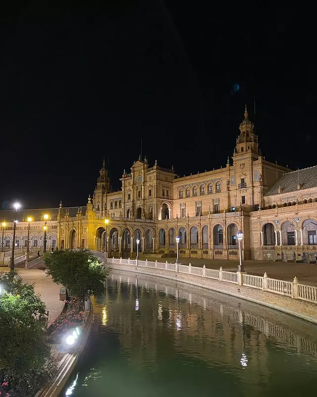 Seville at night-Spain